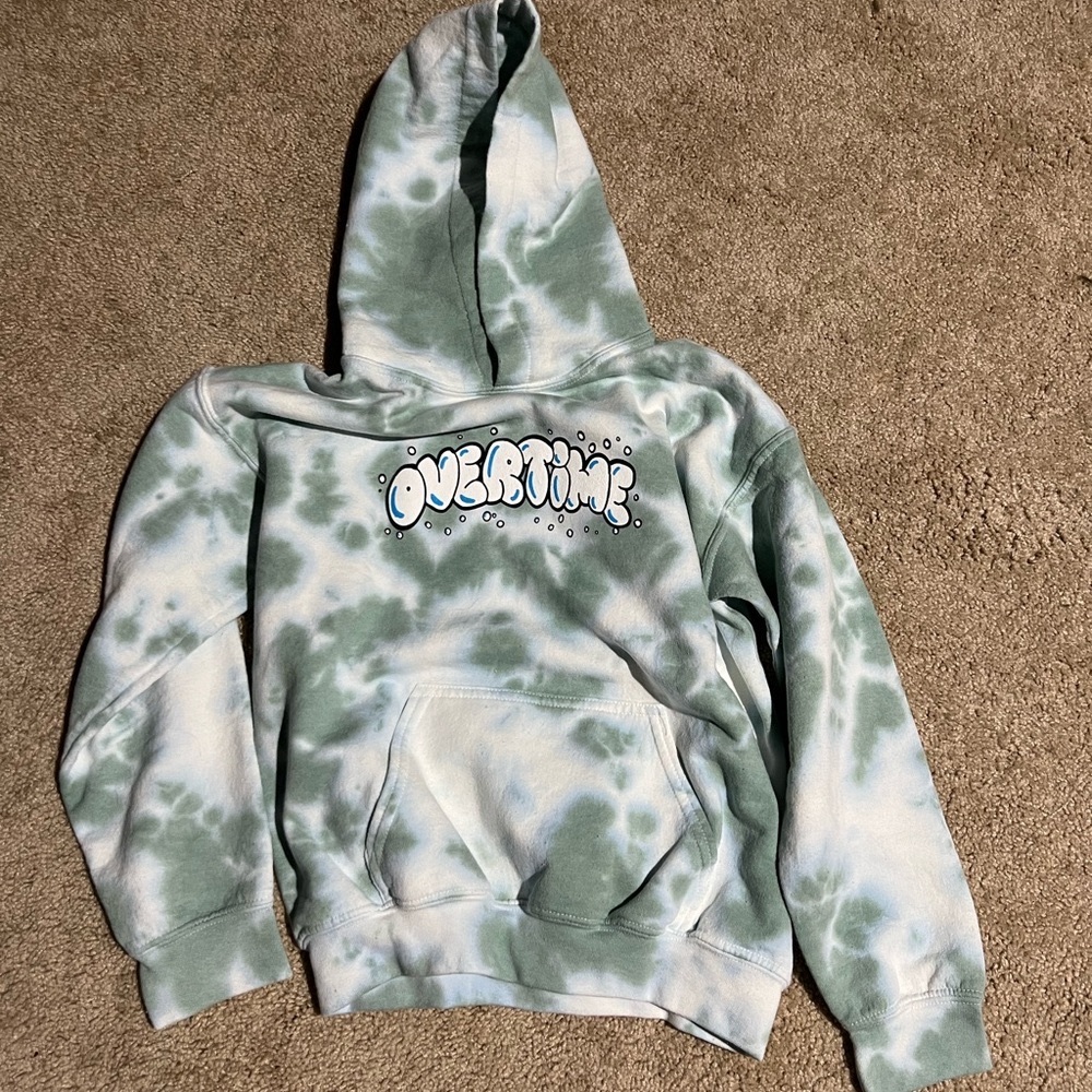 Overtime hoodie blue only available